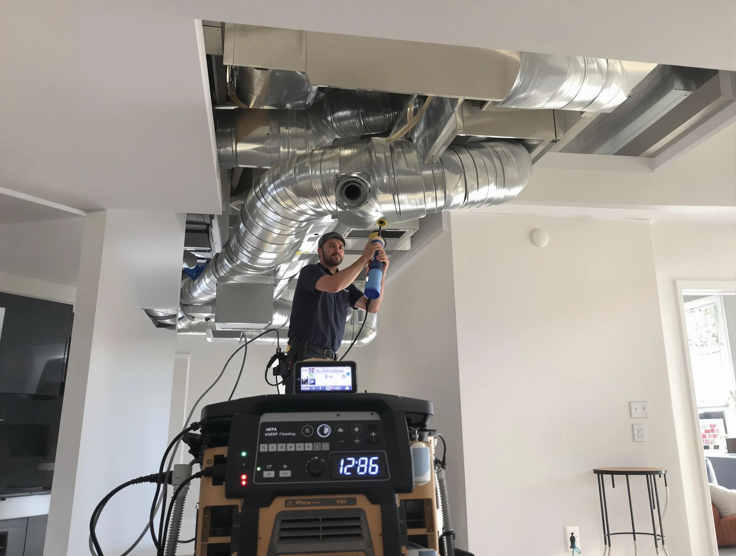 Advanced pure air duct cleaning by Wyndham Air Duct Cleaning in Wyndham