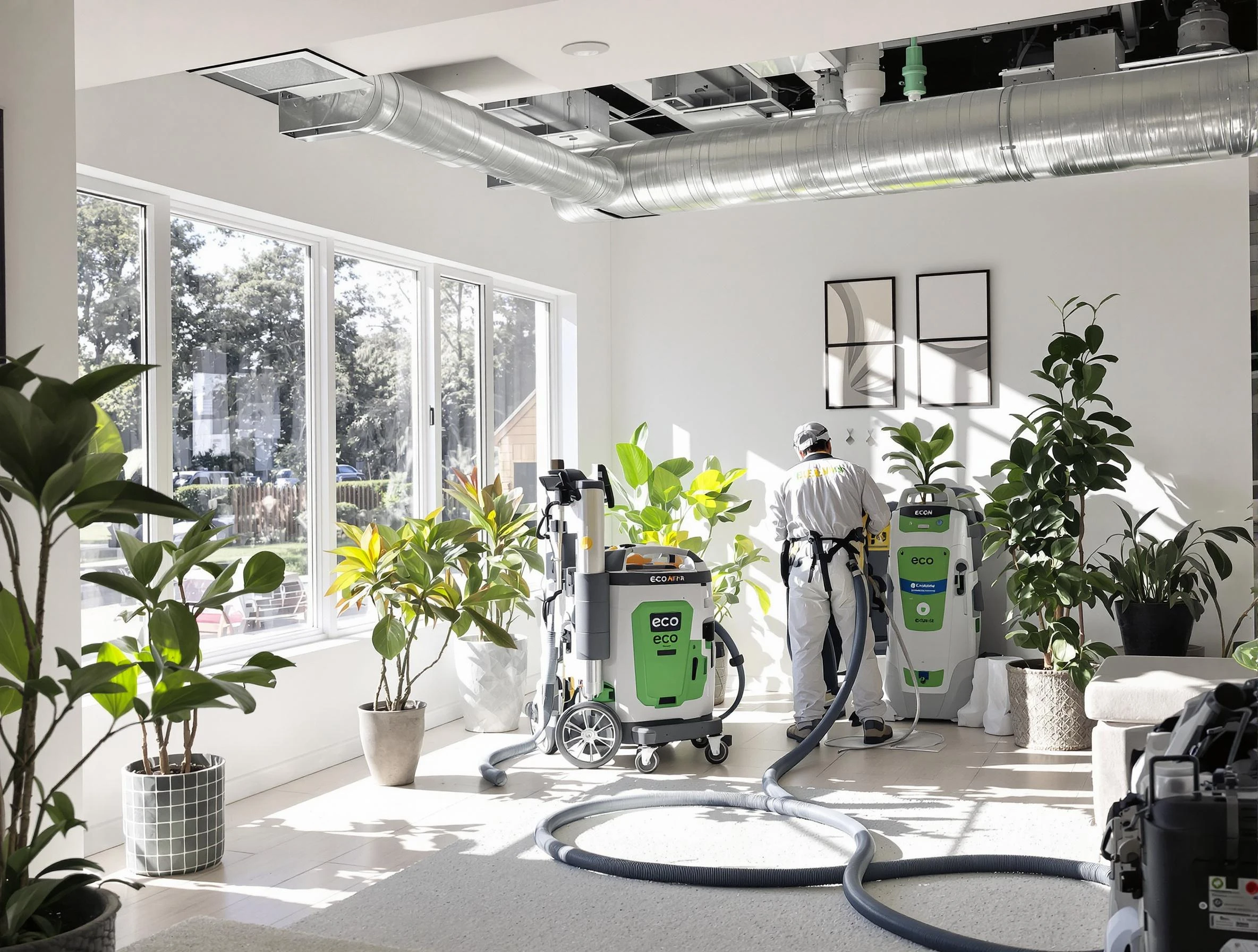 Environmentally-friendly duct cleaning by Wyndham Air Duct Cleaning in Wyndham