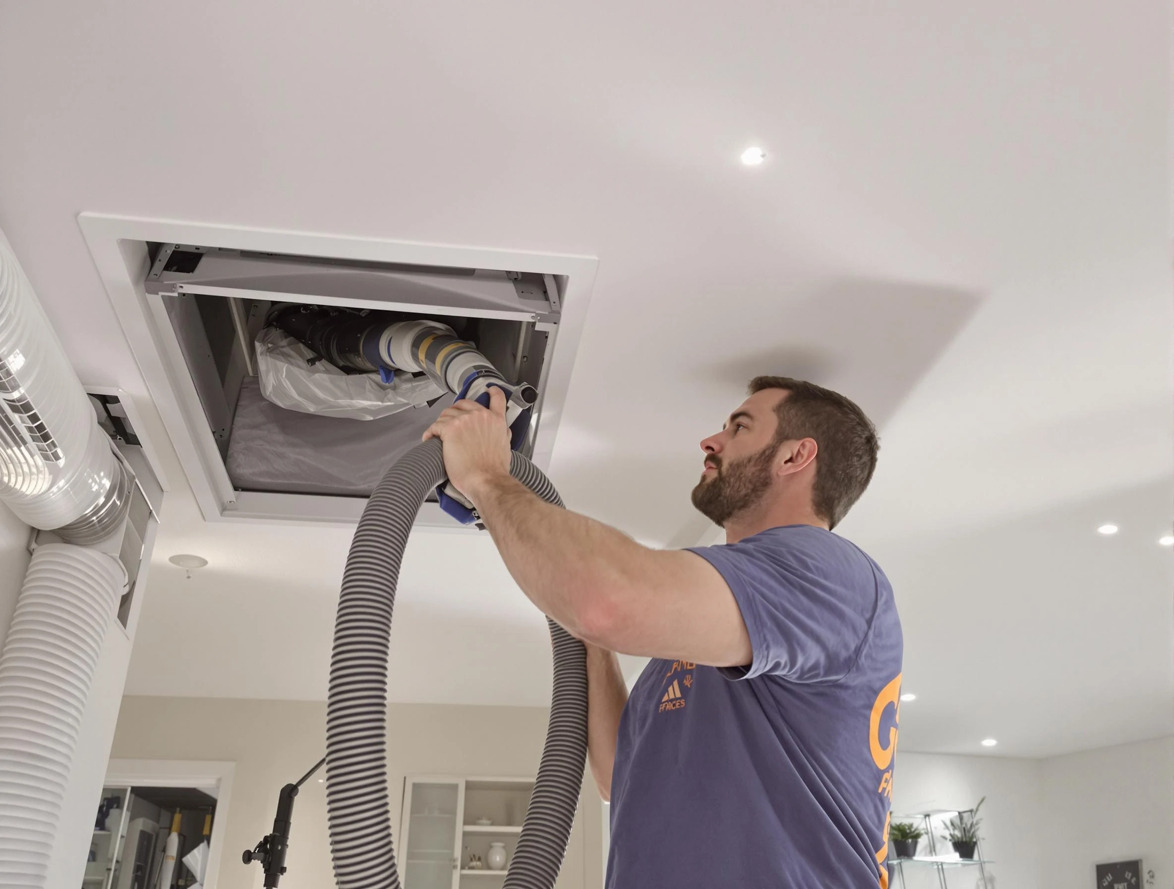 Precision indoor duct cleaning by Wyndham Air Duct Cleaning in Wyndham